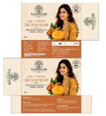 Kojic Acid Turmeric Soap – Natural De-Tan & Skin Cleansing Soap - Image 2