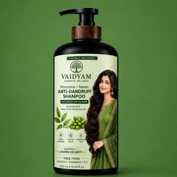 Piroctone Neem Shampoo – Anti-Dandruff Shampoo with Piroctone Olamine & Neem
