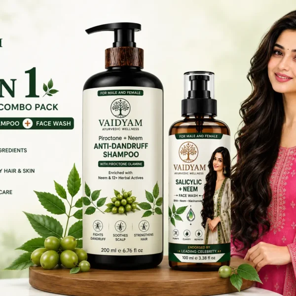 Piroctone Olamine Shampoo + Salicylic Acid Face Wash
