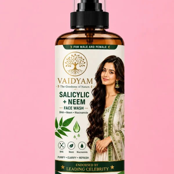Salicylic Acid Face Wash – By Vaidyam